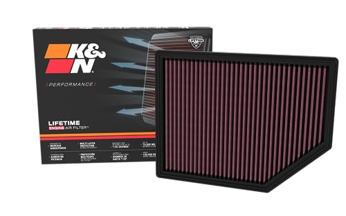 K&N K&N High-Flow Original Lifetime Engine Air Filter: Increase Power: Premium, Washable: Compatible with - Outdoor Depot