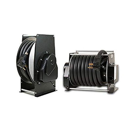 Southwire Technology Research Corp RH54331RMK 50 Amp RV Power Cord Reel, High Profile - 33' Cord , Black - Outdoor Depot