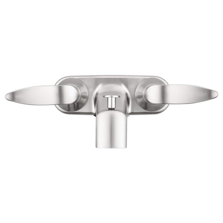 Dura Faucet Dura Faucet DF-SA110LH-SN RV Tub, Shower Faucet Valve Diverter with Winged Levers (Brushed Satin - Outdoor Depot