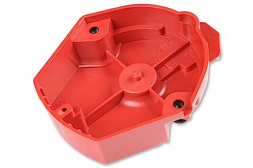 MSD MSD 8416 Distributor Cap and Rotor HEI, Red - Outdoor Depot