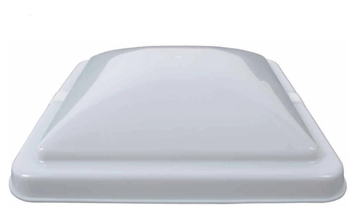 Ventline/Dex Ventline/Dex BV0554-01 Vent Cover 14" x 14" for Old Style Round Dome RV Roof Vents - White, - Outdoor Depot