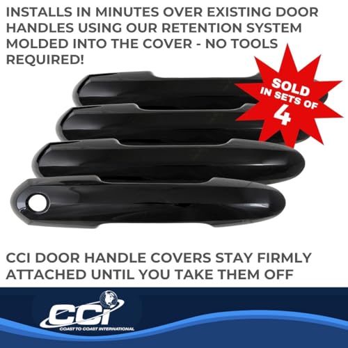 Coast to Coast International Coast to Coast International Exterior Door Handle Cover DH68594BLK, Levers - Outdoor Depot