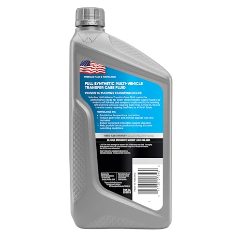 Valvoline Valvoline Multi-Vehicle (TCF) Conventional Transfer Case Fluid 1 QT - Outdoor Depot