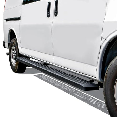 Westin Westin 27-81005 Grate Steps Running Boards 46" Driver & 97" Passenger Side Textured Black Pair - Outdoor Depot
