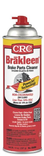 CRC CRC Brakleen 05050 Brake Parts Cleaner - 50 State Formula with PowerJet Technology - Outdoor Depot