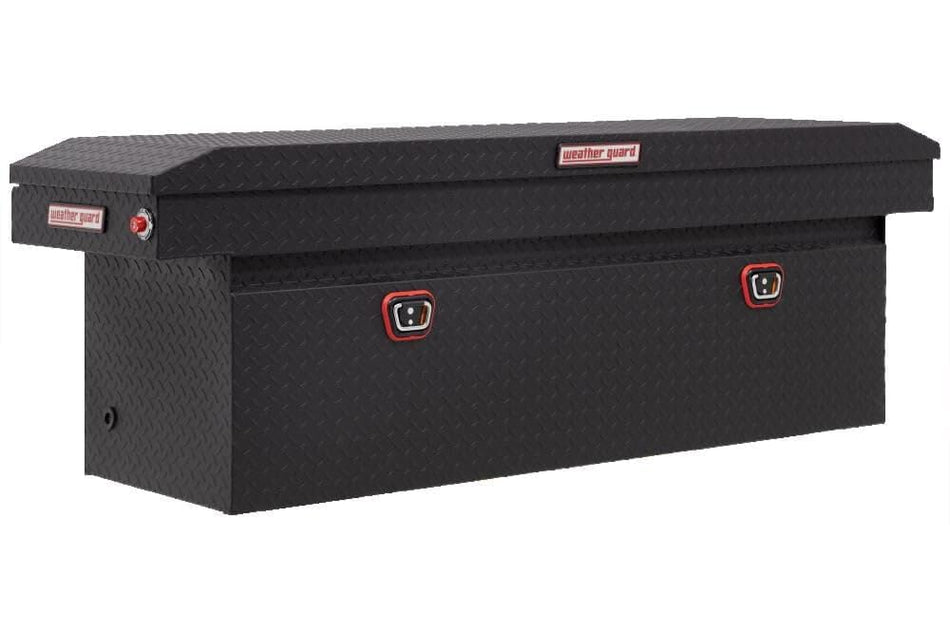 WEATHER-GUARD Model 123-52-04 Saddle Box, Aluminum - Outdoor Depot