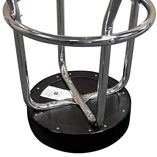 Plasticolor Plasticolor 004790R01 Black/Grey Garage Stool (Chevrolet) - Outdoor Depot