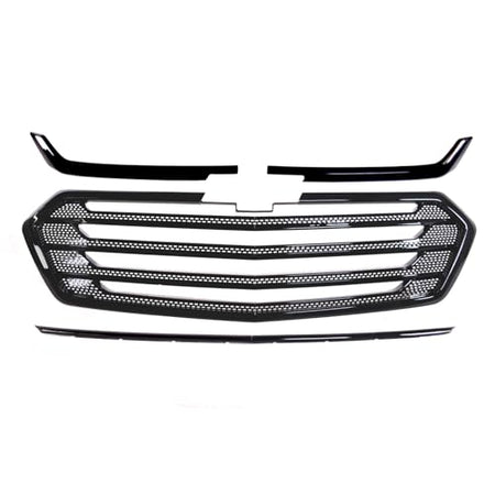 Coast to Coast International CCI Grille Insert IWCGI507BLK, Mesh Style, OEM Look, Painted, Gloss Black, ABS - Outdoor Depot