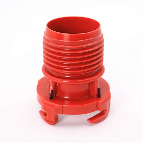 Valterra Valterra F02-3101 RV Drain Hose Connection EZ Coupler Valve Adapter , Red - Outdoor Depot