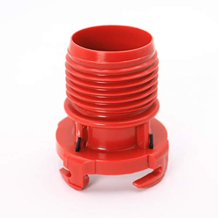 Valterra Valterra F02-3101 RV Drain Hose Connection EZ Coupler Valve Adapter , Red - Outdoor Depot