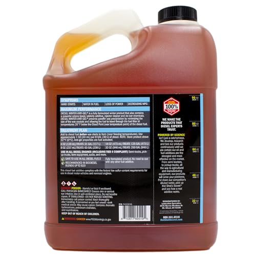 Hot Shot's Secret Hot Shot’s Secret Diesel Winter Anti-Gel Fuel Treatment 1 Gallon – Treats 1000 Gallons – - Outdoor Depot