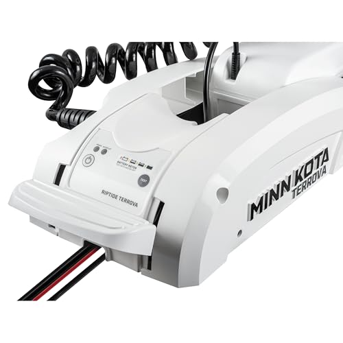 Minn Kota Minn Kota Riptide Terrova Bow-Mount Electric Trolling Motor with GPS, Spot-Lock – 112 Lb. Thrust, - Outdoor Depot