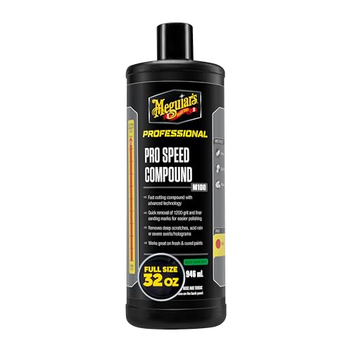 Meguiar's Meguiar's Pro Speed Compound M10032, Fast-Cutting Rubbing Compound for Cars, Offers Heavy Scratch - Outdoor Depot