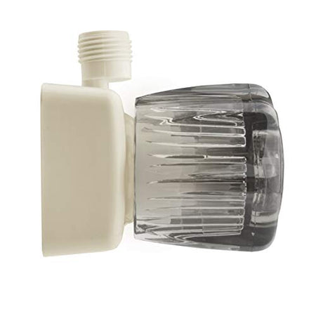 Dura Faucet Dura Faucet DF-SA100S-BQ RV/Motorhome/Trailer Shower Faucet Valve Diverter with Smoked Acrylic - Outdoor Depot