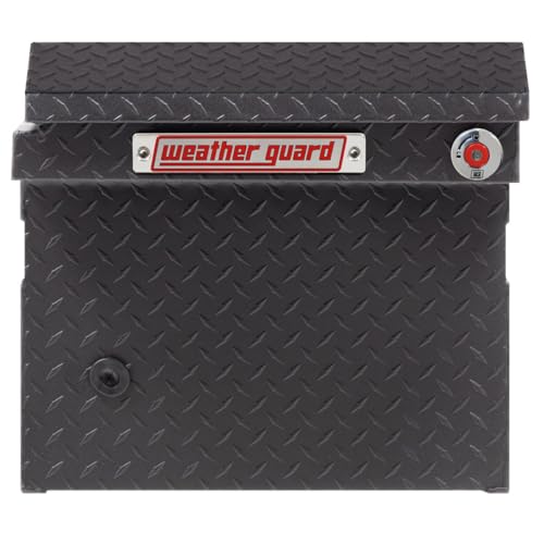 Weather Guard Weather Guard Model 121-52-04 Saddle Truck Box, Aluminum, For Full Size Trucks, Low Profile, - Outdoor Depot