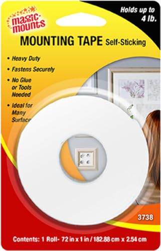 Magic Mounts MAGIC MOUNTS 3738 1" X 72" HD MOUNTING Tape - Outdoor Depot