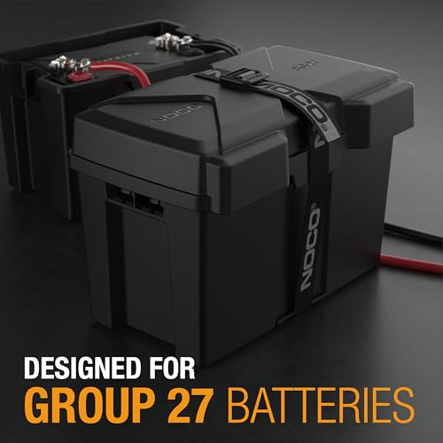 NOCO NOCO Snap-Top BG27 Battery Box, Group 27 12V Battery Box for Marine, Automotive, RV, Boat, Camper and - Outdoor Depot