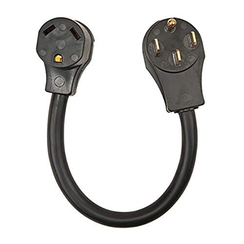 3A Technology Co. Surge Guard 15AM30AF12 RV Power Cord Adapter - 15 Amp Male 30 Amp Female, 12"