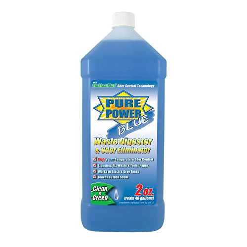 Valterra Valterra V23003 'Pure Power Blue' Waste Digester and Odor Eliminator - 64 oz. Bottle - Outdoor Depot