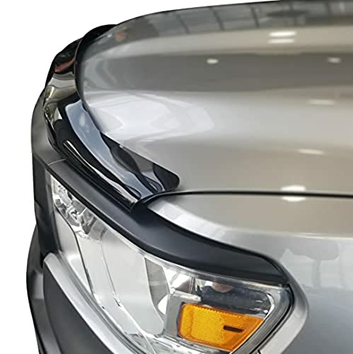 Trailfx TrailFX Bug Shield for Ram 1500 New Model 2019-2024 Smoke Acrylic Wrap-Around Low Profile Durable - Outdoor Depot