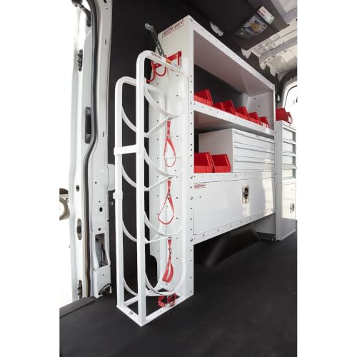 Weather Guard Weather Guard Refrigerant Tank Rack, 4 x 30lbs, 48.5in 13in x 8in, Model 9864-3-01 - Outdoor Depot
