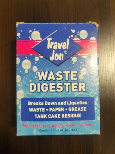 Travel Jon Travel Jon Waste Digester RV Black Tank Treatment - Extra-Strength Marine & RV Toilet Treatment | - Outdoor Depot