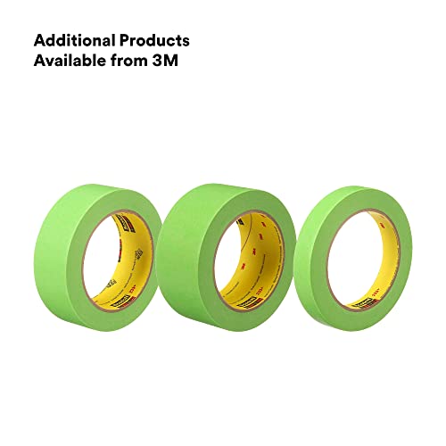 3M 3M Scotch Performance Masking Tape 233+, 26334, Green, 18 mm x 55 mm, Flexible, Moisture Resistant, - Outdoor-Depot.us