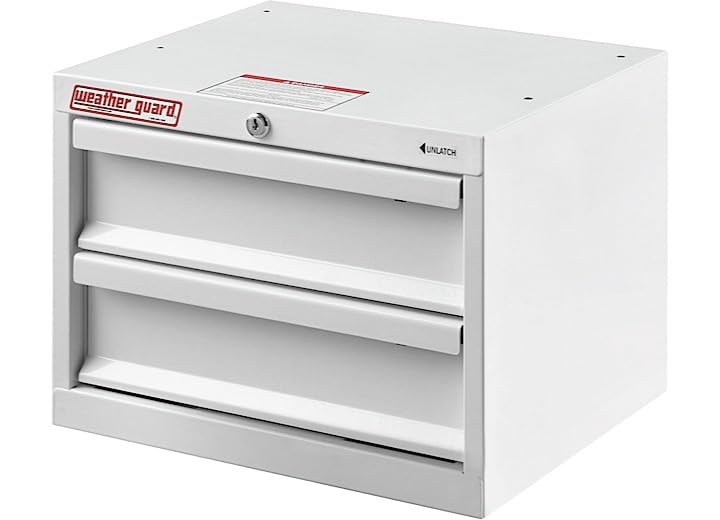 Weather Guard 12x16x14in 2-Drawer Cabinet by WEATHERGUARD - Outdoor-Depot.us