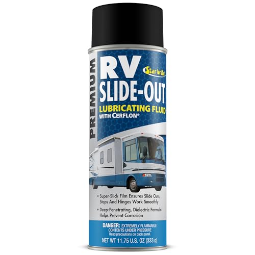STAR BRITE 078212 RV Slide-Out Lubricating Fluid with Cerflon - Ultra-Slick, Deep-Pen... RV & Camper