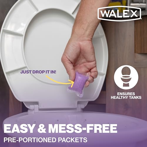 Walex Walex Porta-Pak Black Holding Tank Deodorizer & Portion Control System Drop-Ins - Rapid Breakdown of - Outdoor Depot