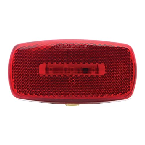 Optronics Optronics MCL32RBS Surface Mount LED Marker Clearance Light with Reflex, Red - Outdoor Depot