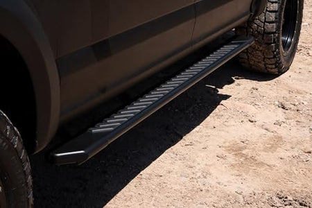Raptor Series Raptor Series Running Boards Steps 5in OEM Style Full Tread Black Aluminum Compatible with - Outdoor Depot