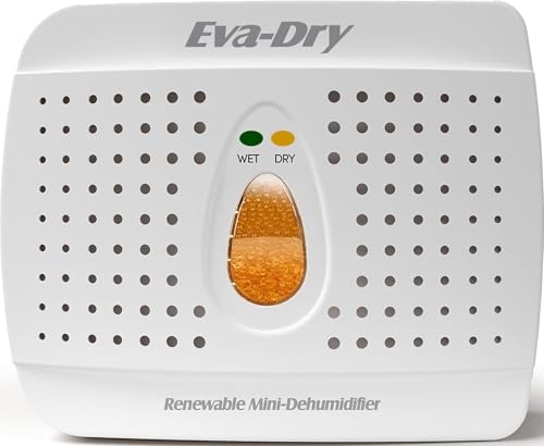 Eva-Dry Wireless Mini Dehumidifier, White (E-333)