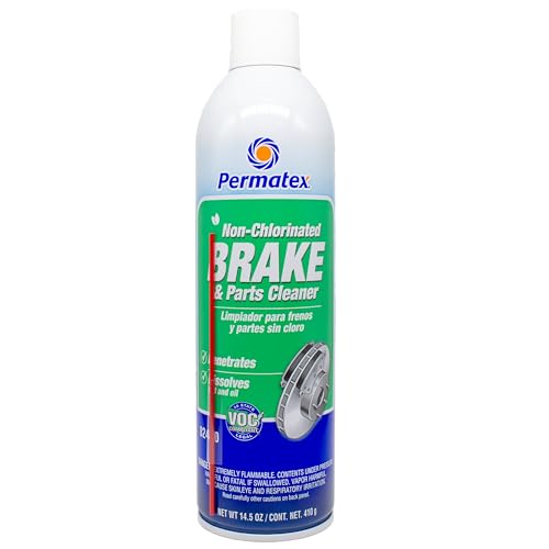 Permatex 82450 Non-Chlorinated Brake and Parts Cleaner, 14.5 oz.
