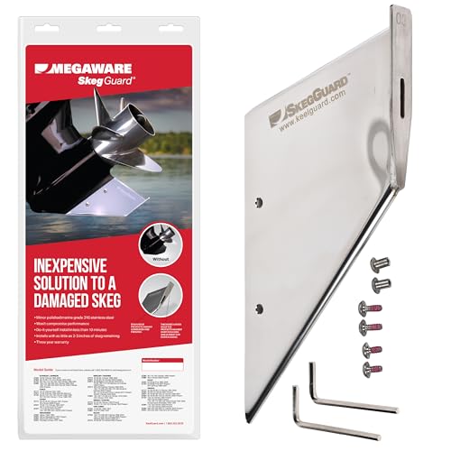 MEGAWARE KEELGUARD 27291 SKEGGUARD Fix Broken Motor Skeg, Prevent Damage