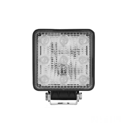 Westin Westin 09-12211B Square LED Work Utility Light LED 4.6x5.3 in. Flood with 3W Epistar - Outdoor Depot