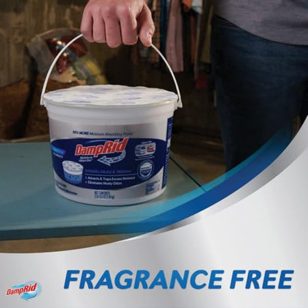 Wm Barr WM Barr Damp Rid Fg50t 2 Lb Frangrance Free Hi-Capacity Moisture Absorbers - Outdoor Depot