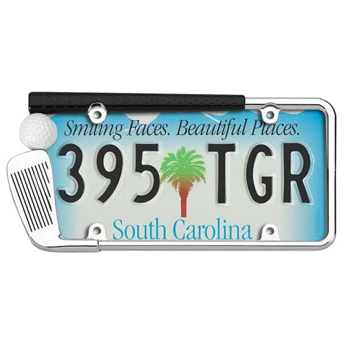 Cruiser Accessories Golf Club License Plate Frame, Standard