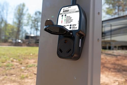 Southwire Southwire Surge Guard 30 Amp Portable RV Surge Protector with Enhanced Diagnostics, 2100 Joules, - Outdoor Depot