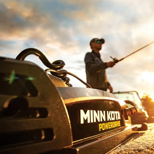 Minn Kota Minn Kota PowerDrive Bow-Mount Electric Trolling Motor with GPS – 55 Lb. Thrust, 54 in. Shaft, - Outdoor Depot