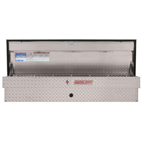 Weather Guard Weather Guard Model 174-0-04 56in Lo-Side Box, Aluminum, Clear, 4.0 cu ft - Outdoor Depot