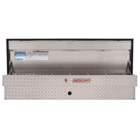 Weather Guard Weather Guard Model 174-0-04 56in Lo-Side Box, Aluminum, Clear, 4.0 cu ft - Outdoor Depot