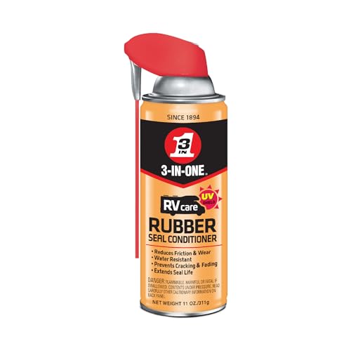 3-IN-ONE 3-IN-ONE RVcare Rubber Seal Conditioner with SMART STRAW SPRAYS 2 WAYS, 11 OZ - Outdoor-Depot.us