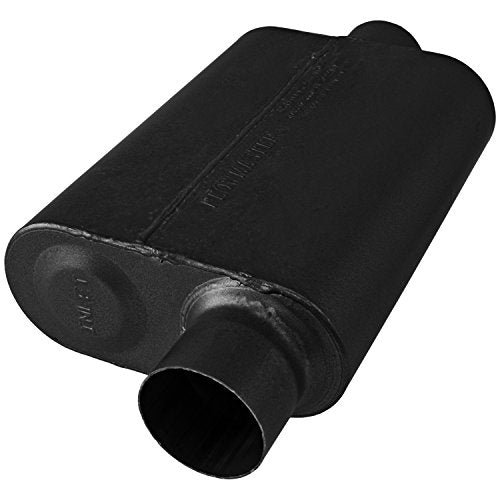 Flowmaster 8043041 40 Series Muffler 409S - 3.00 Offset In and 3.00 Center Out - Aggressive Sound