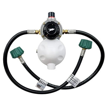 AP Products AP Products 028-606024 Auto Changeover LP Gas Regulator with Two 24" Pigtails, Cover & Mounting - Outdoor Depot