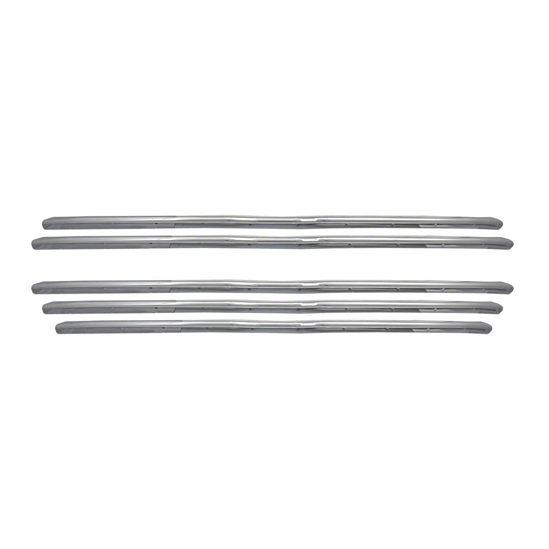 Coast to Coast International CCI Grille Insert IWCGI160, Overlay, Bar Style, 5 Piece, Chrome Plated, ABS - Outdoor Depot