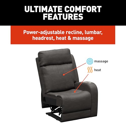 THOMAS PAYNE THOMAS PAYNE Signature Seismic Series McCoy RV Theater Seating Left Arm Recliner with Power - Outdoor Depot