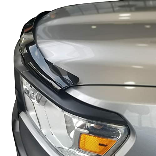 Trailfx TrailFX Bug Shield for Ram 1500 New Model 2019-2024 Smoke Acrylic Wrap-Around Low Profile Durable - Outdoor Depot