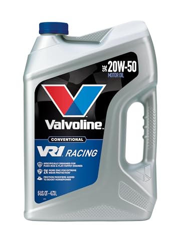 Valvoline Valvoline VR1 Racing SAE 20W-50 Motor Oil 5 QT - Outdoor Depot
