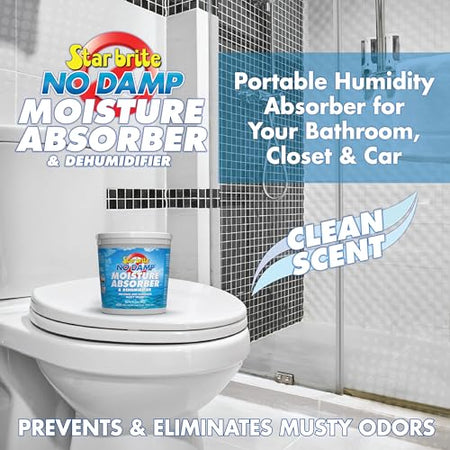 STAR BRITE STAR BRITE No Damp Moisture Absorber & Dehumidifier - Simple, Portable, Humidity Control for - Outdoor Depot